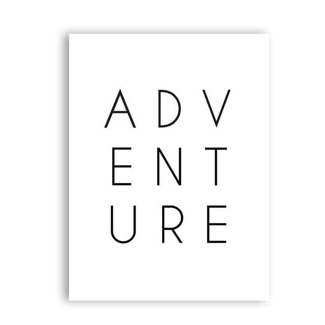 Affiche Voyage | Adventure Trailz 20 x 25 cm