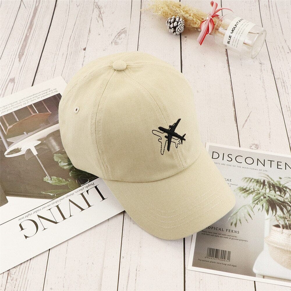 Casquette Avion | SkyFly Beige