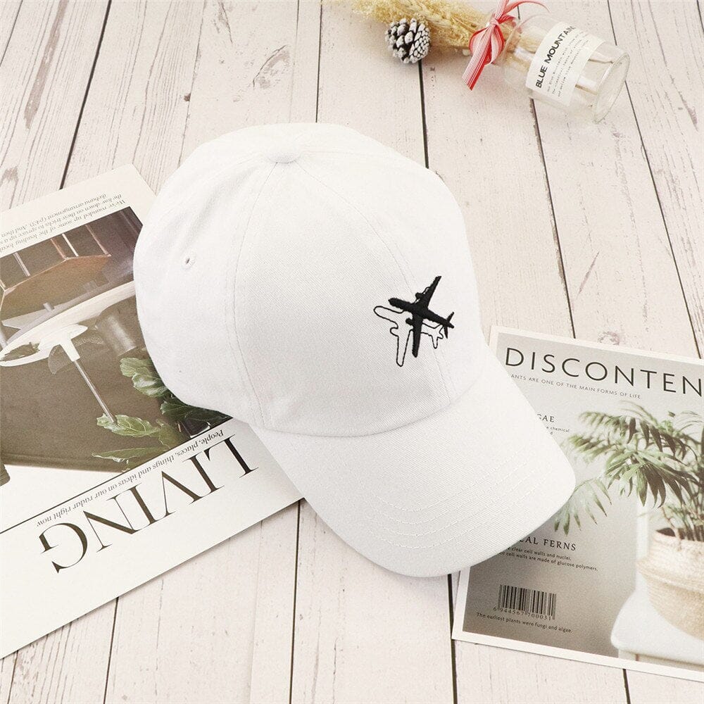 Casquette Avion | SkyFly Blanc