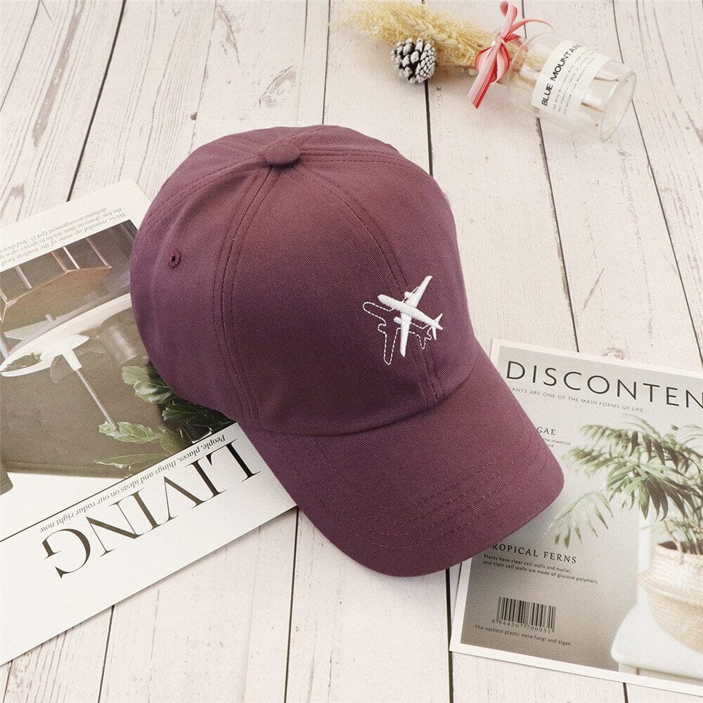 Casquette Avion | SkyFly Violet