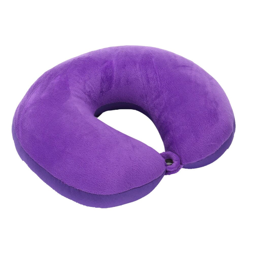 Coussin de Voyage Microbilles | Purple ComfortEase