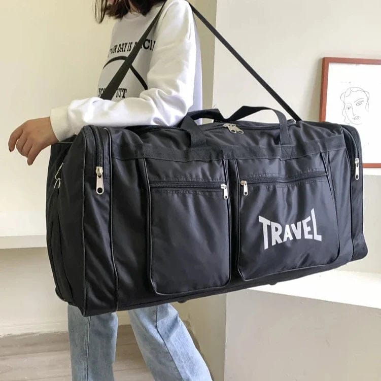 Grand Sac de Voyage 80 Litres | VoyageMax Noir