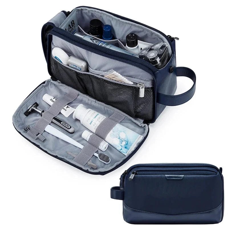 Grande Trousse de Toilette pour Homme | MaxiKit Bleu Marine