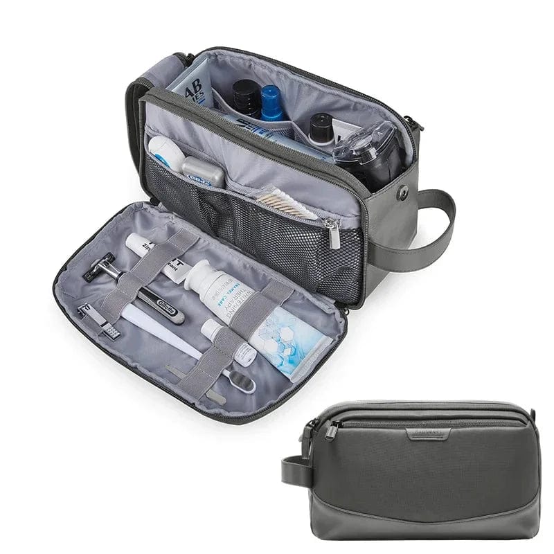 Grande Trousse de Toilette pour Homme | MaxiKit Gris