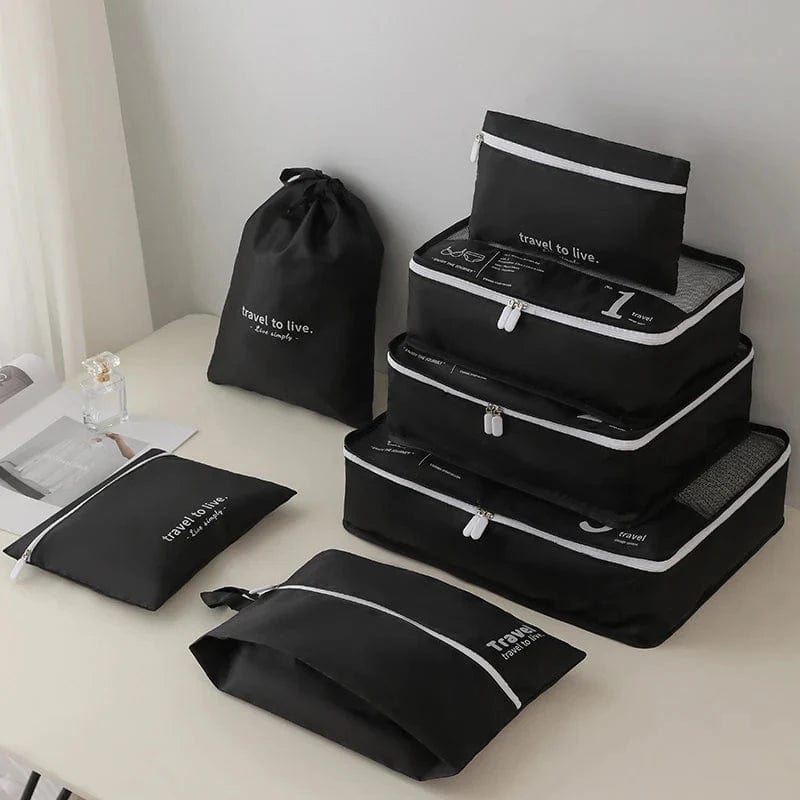 Packing Cubes de Voyage | VoyagerCube Noir