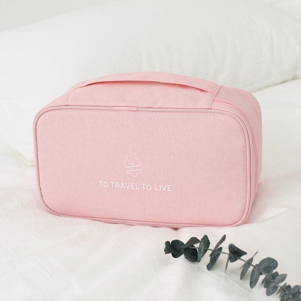 Pochette de Voyage pour Sous-Vêtements | EssentialsTravel Rose