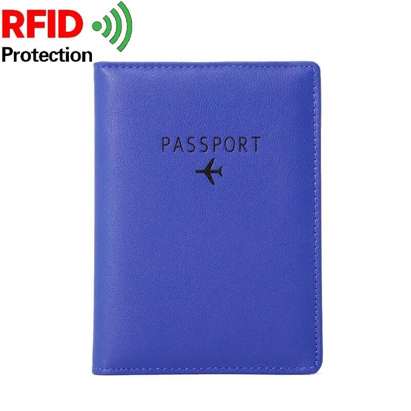 Portefeuille Passeport | AirSafe Bleu