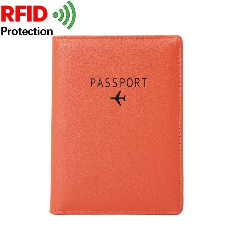 Portefeuille Passeport | AirSafe Orange