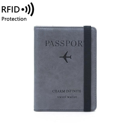 Protège-Passeport | Safeguard Passport Gris