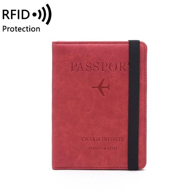 Protège-Passeport | Safeguard Passport Rouge