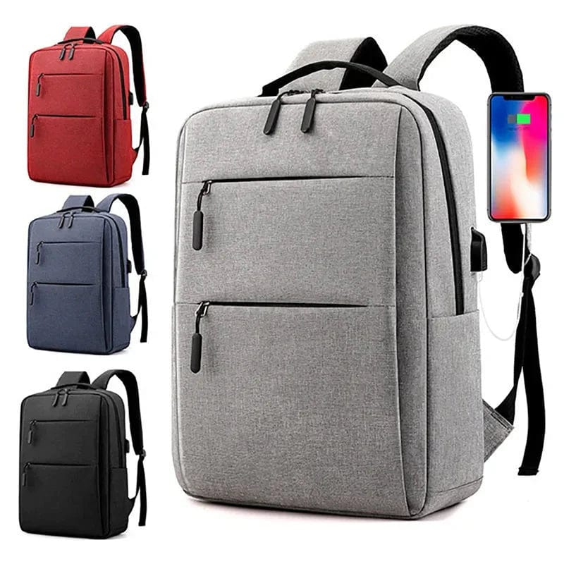 Sac à Dos Bureau Ordinateur 15.6 Pouces | TechCarrier Gris