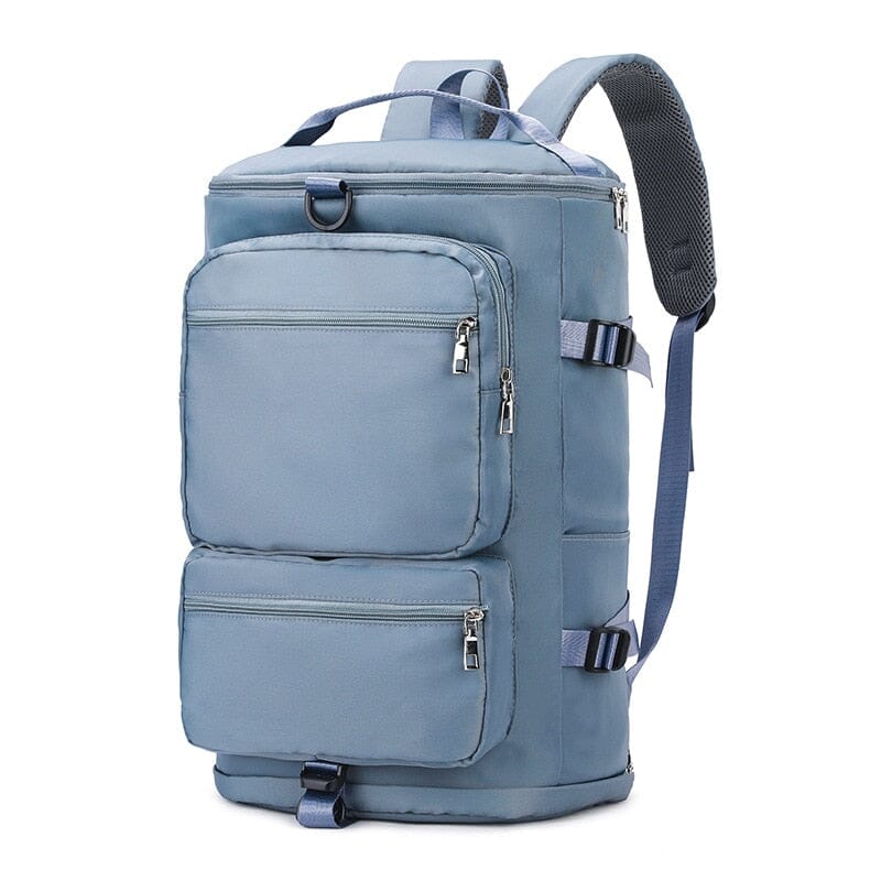 Sac à Dos Femme Voyage Avion Cabine | JetSet Chic Bleu Ciel