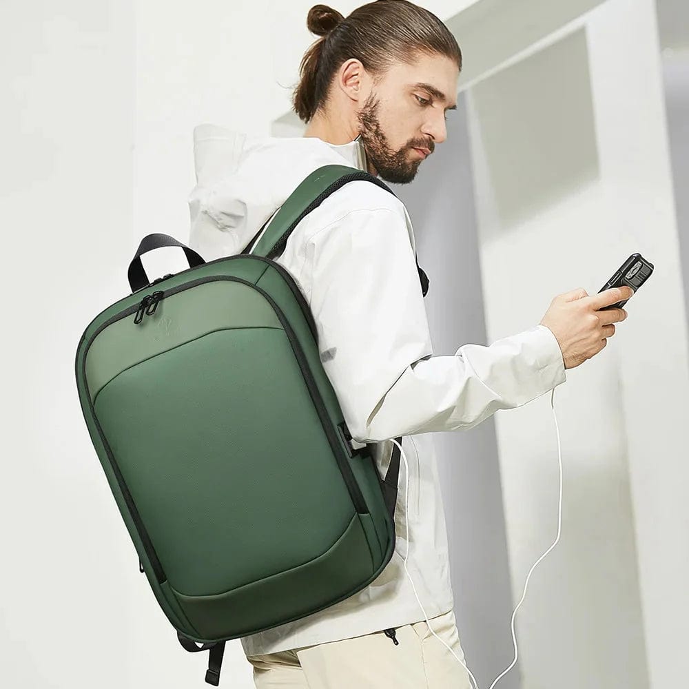 Sac à Dos Homme Travail | TrendyPack Vert Kaki