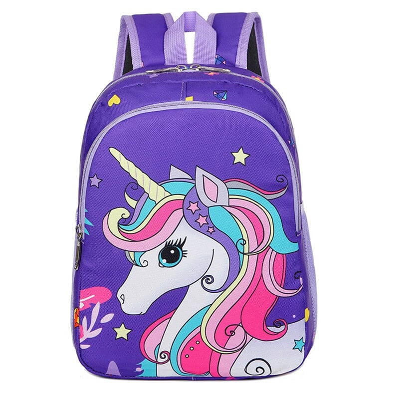 Sac à Dos Licorne Enchantée | MagiUni Violet