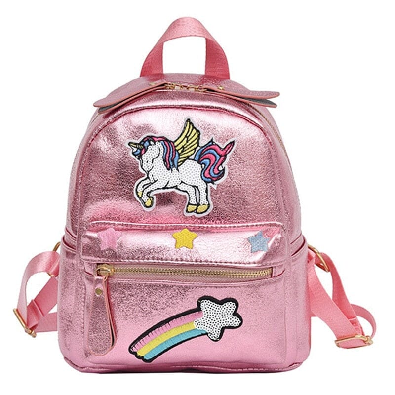 Sac à Dos Licorne pour Ado | Éclat Stellaire Rose