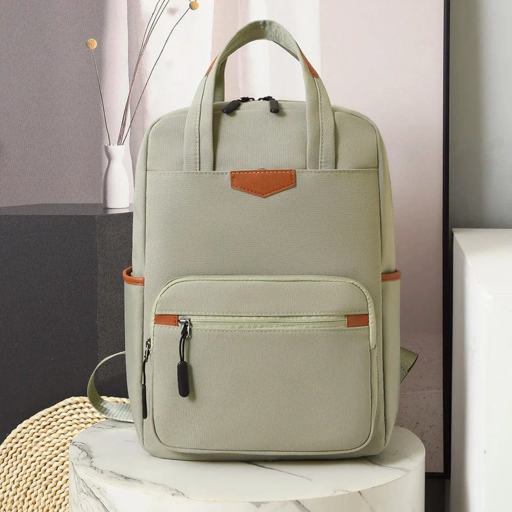 Sac à Dos Ordinateur Femme Élégant (16 Pouces) | FemmeChic Vert