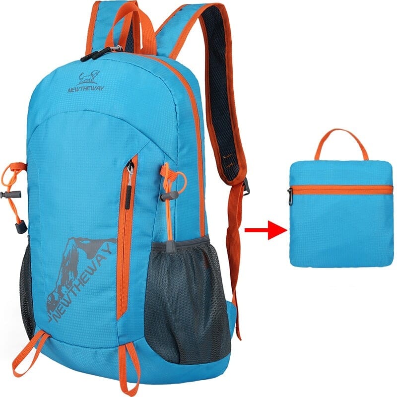 Sac à Dos Pliable Voyage | VoyageFlex Bleu Ciel