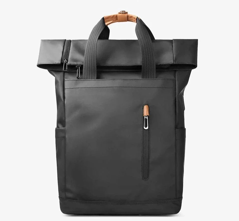 Sac à Dos Roll Top Imperméable USB | TechRider