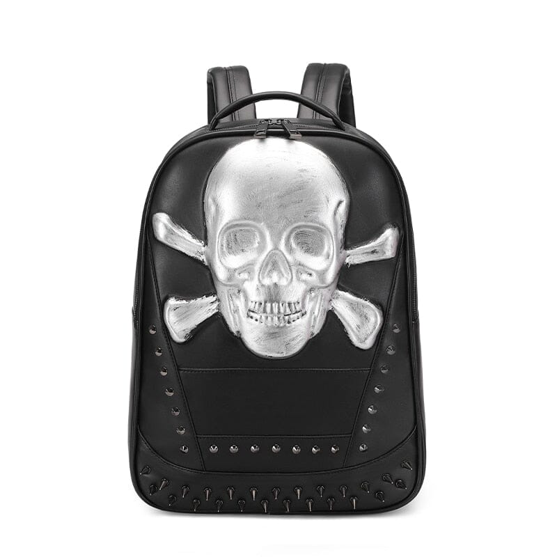 Sac à Dos Tête de Mort | Skull Crusher Silver