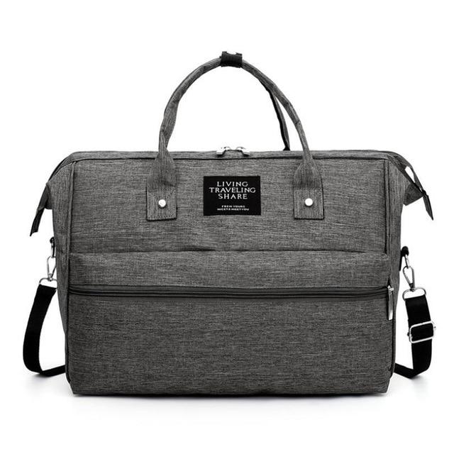 Sac de Voyage Bébé | BébéAventure Gris