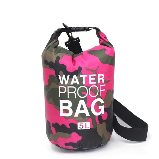 Sac de Voyage Étanche | Rose Camo 5L