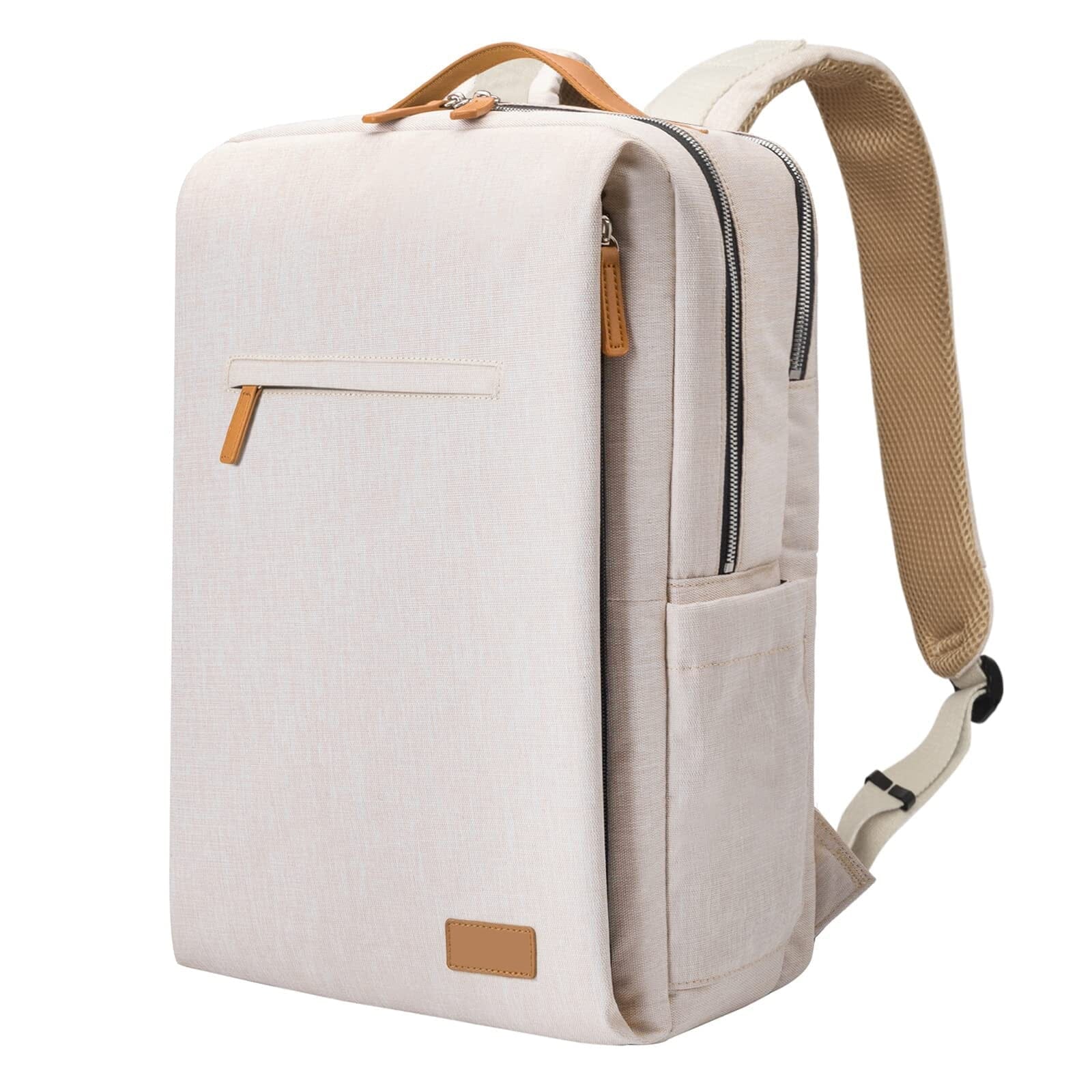 Sac de Voyage pour Femme Connectée | TechFemme Beige