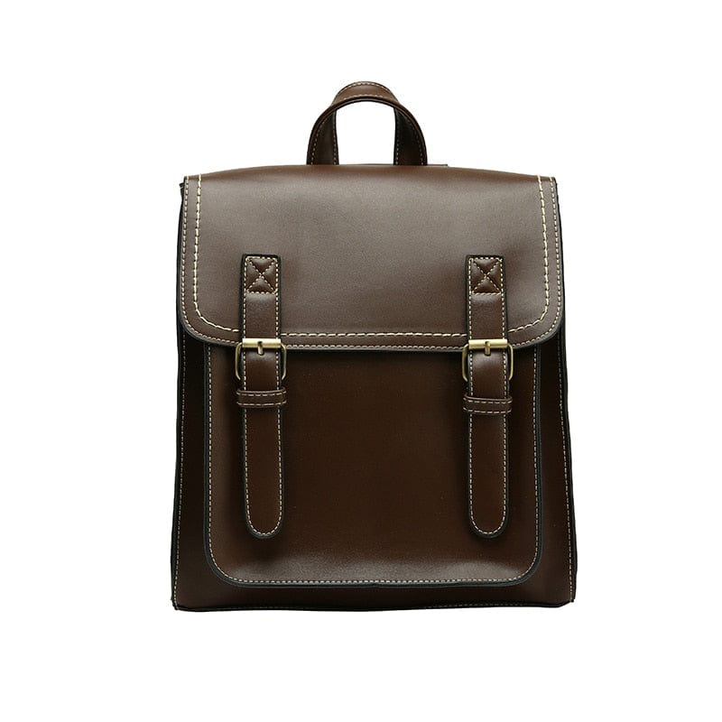 Sac de Voyage Vintage Femme | Retro Chic Marron Foncé