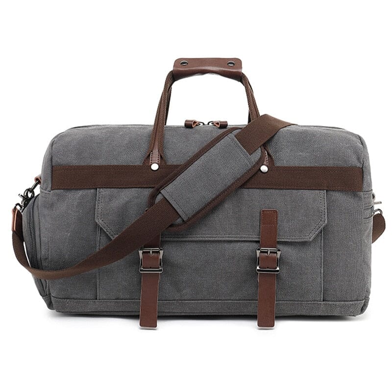 Sac de Week-End Rétro | Duffle Bag Gris