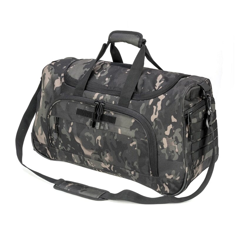 Sac Militaire Voyage Urbain | UrbanTrek Camouflage Noir