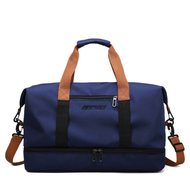 Sac Voyage Compartiment Chaussures | Urban Baguictory Bleu Marine