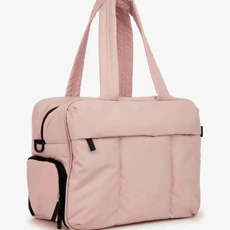 Sac Weekend Matelassé Femme | LuxTravel Rose