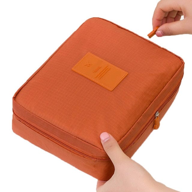 Trousse de Maquillage de Voyage | Travel Uni Orange