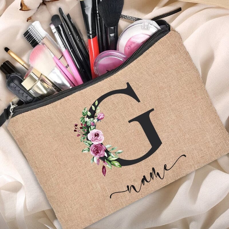 Trousse de Maquillage Personnalisée | MaquillaFleur G