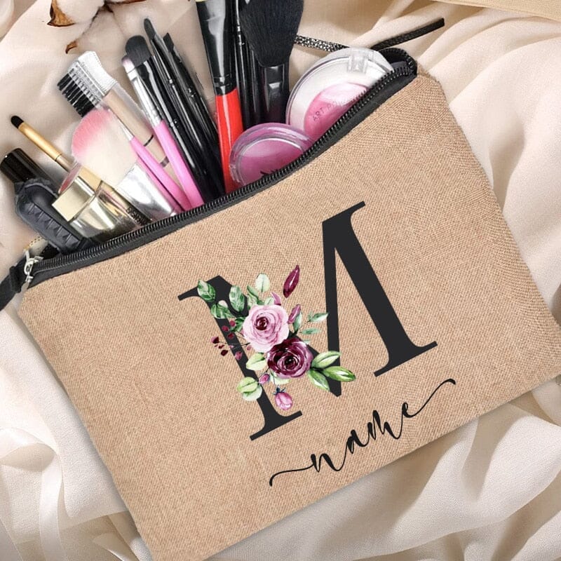 Trousse de Maquillage Personnalisée | MaquillaFleur M