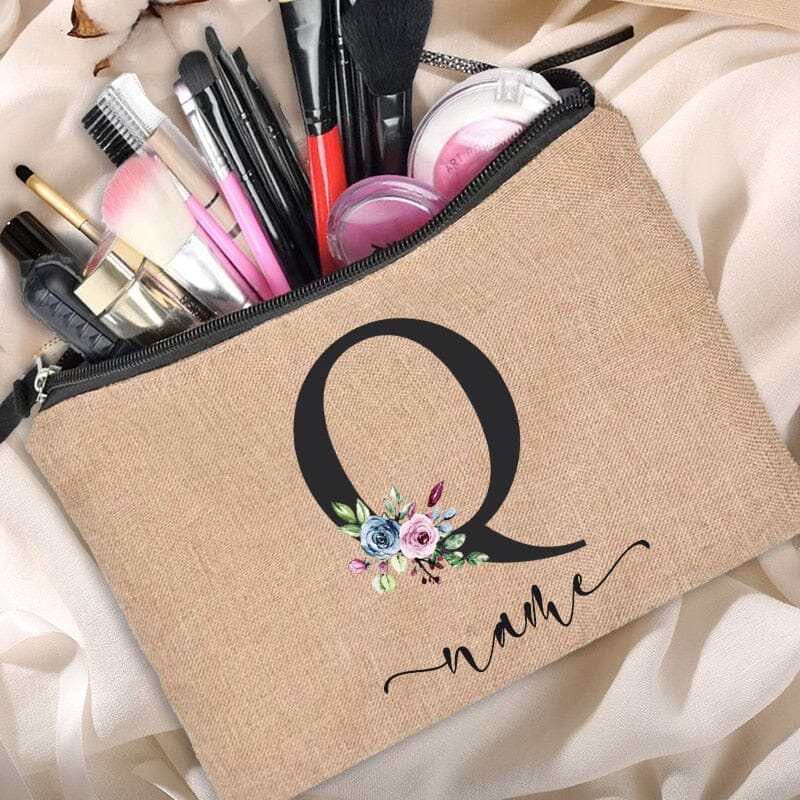 Trousse de Maquillage Personnalisée | MaquillaFleur Q