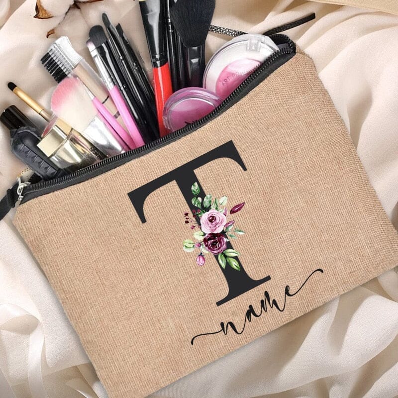 Trousse de Maquillage Personnalisée | MaquillaFleur T