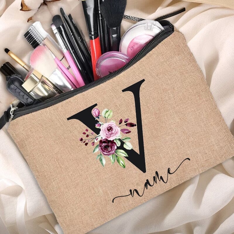 Trousse de Maquillage Personnalisée | MaquillaFleur V