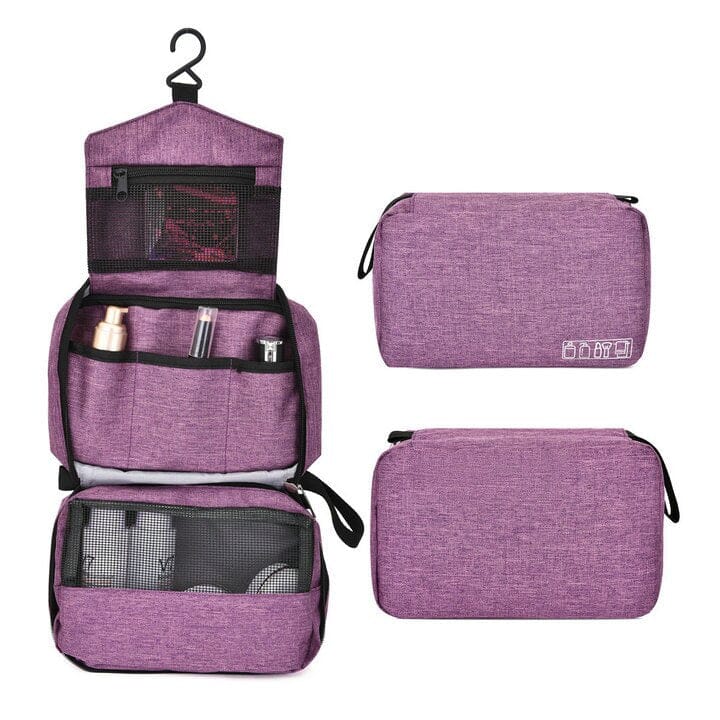 Trousse de Toilette de Voyage | VoyageEssentiel Violet