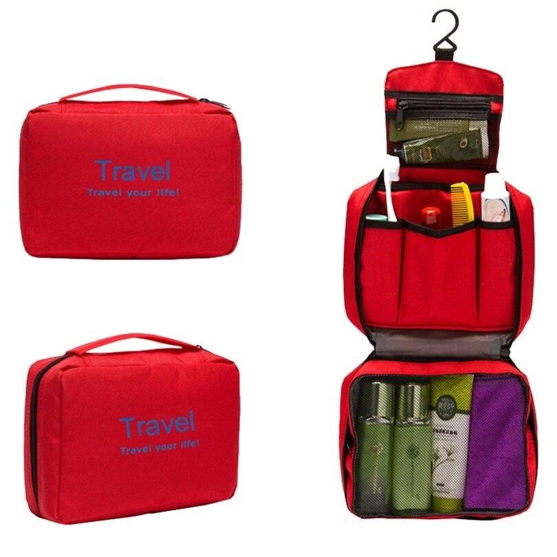 Trousse de Toilette de Voyage | VoyageZen Rouge