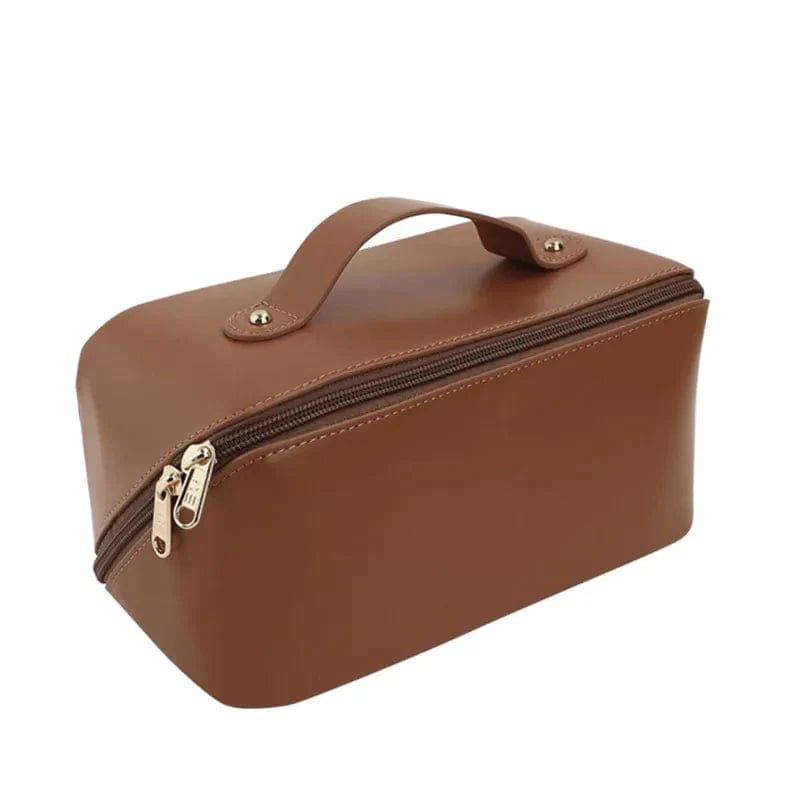 Trousse de Toilette Personnalisée Femme | Essentiel Femme Marron