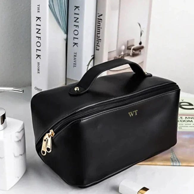 Trousse de Toilette Personnalisée Femme | Essentiel Femme Noir