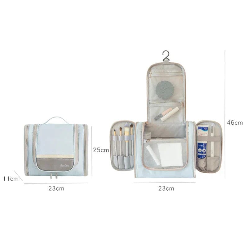 Trousse de Toilette Suspendue Femme | GlamPouch